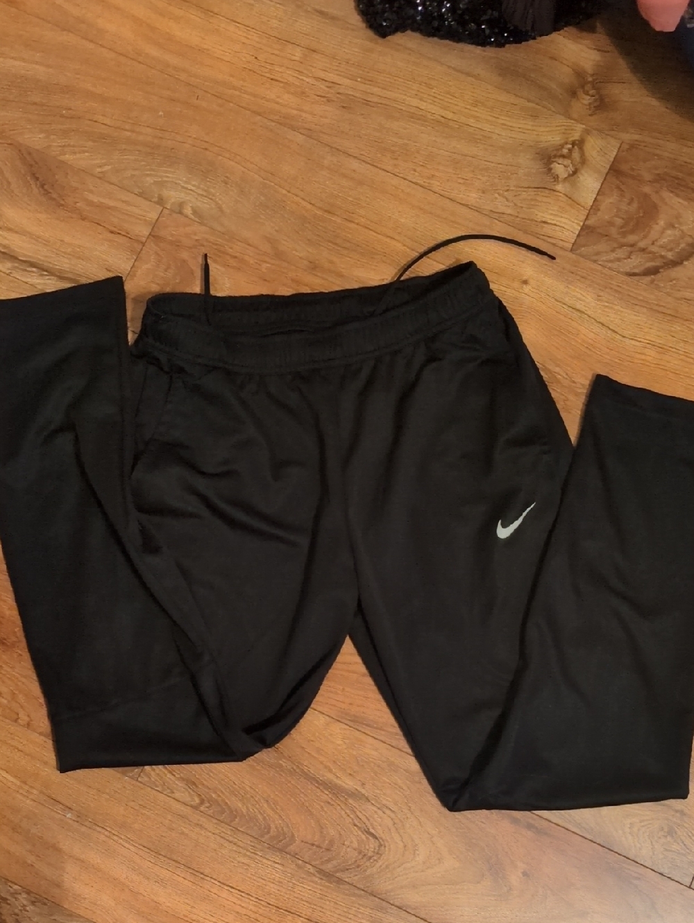 Nike Black  Performance Sweatpants with Swoosh
